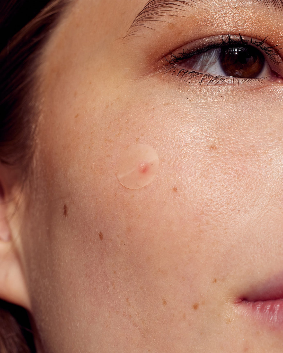 Diskret, gennemsigtig og mat overflade, der blender naturligt ind.